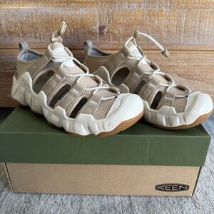 KEEN Women's Hyperport H2 Closed Toe Sandal Size 9.5  New Chipmunk/Birch